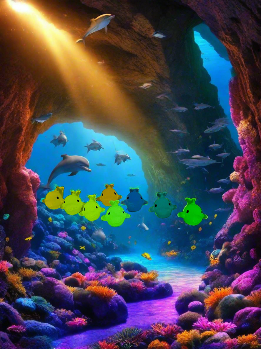 GLOW Dolphins