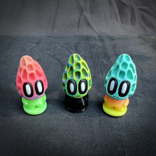 3D Mushroom Buddies - Morel