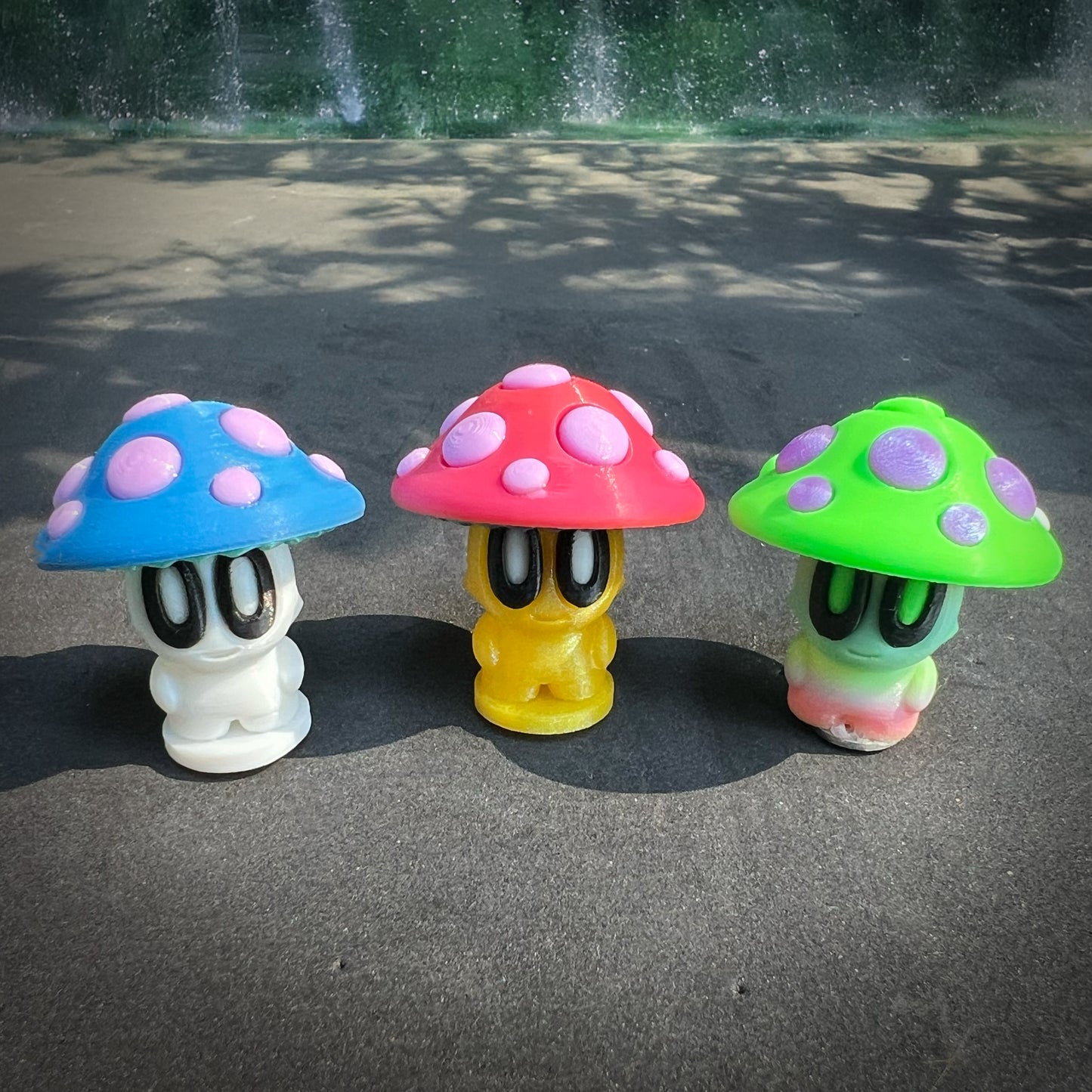 3D Mushroom Buddies - Toadstool