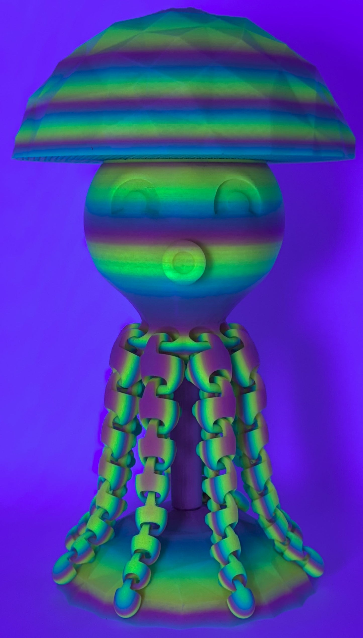Mushroom Octopus Totem