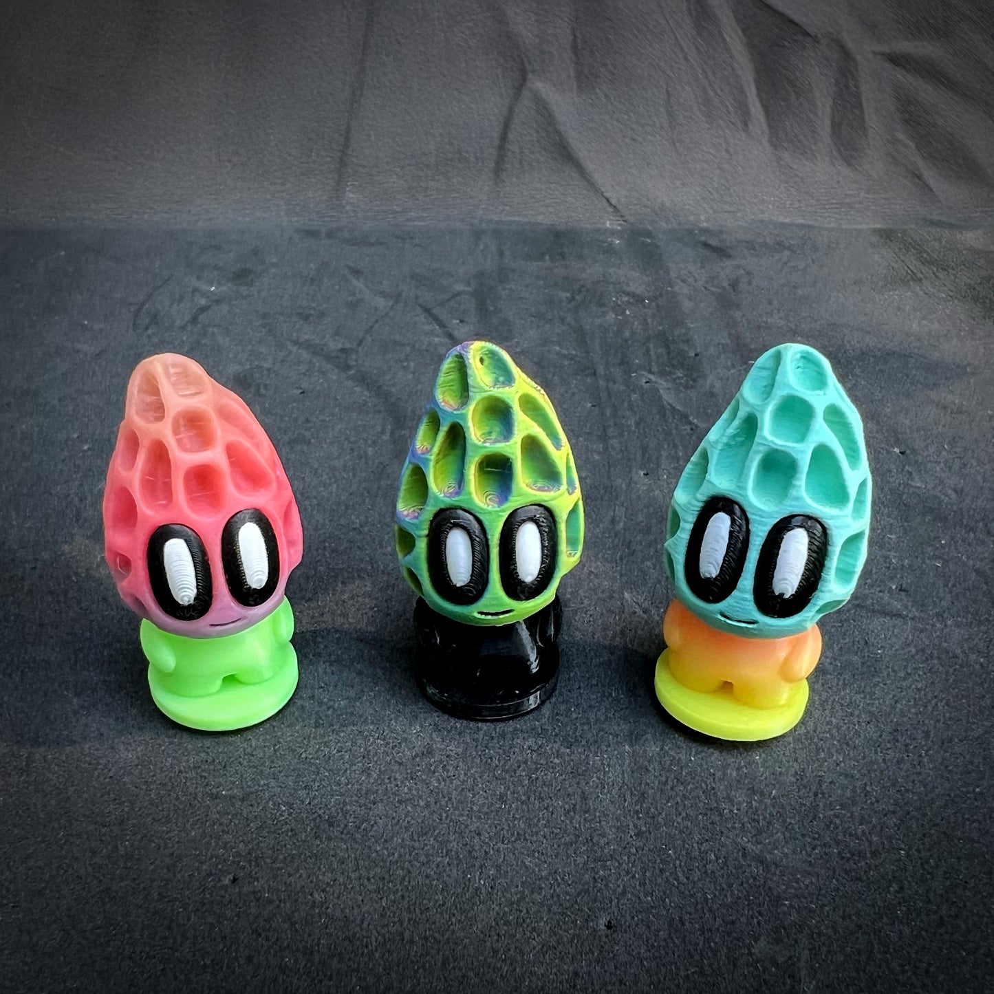3D Mushroom Buddies - Morel