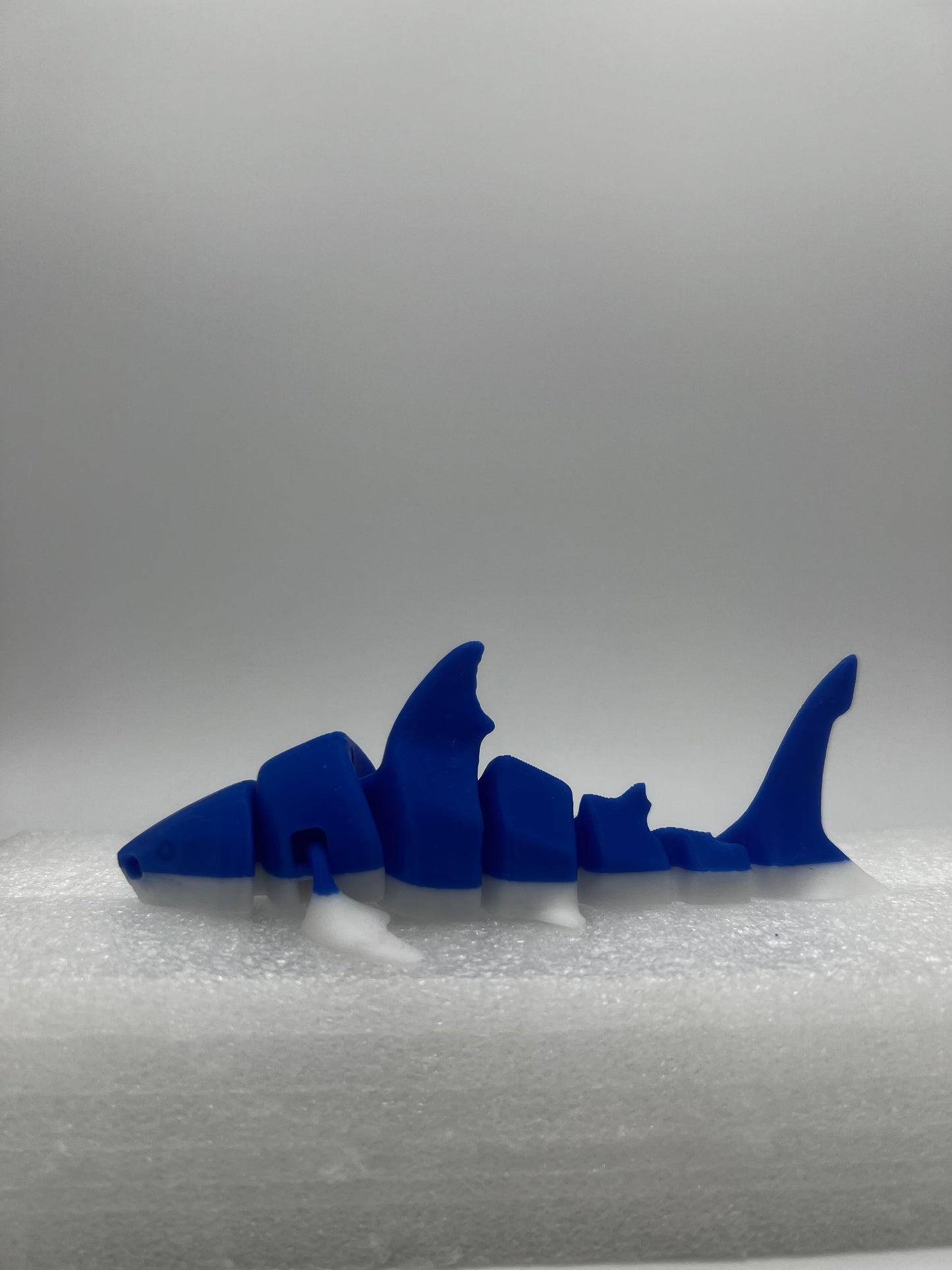 3D Great White Sharks